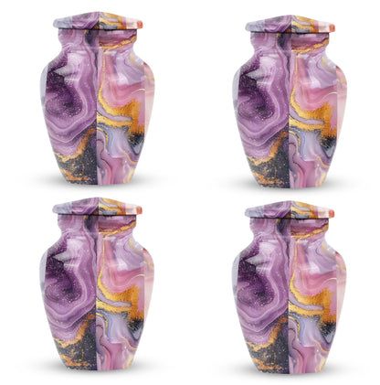 10-inch Vibrant Swirl Urn