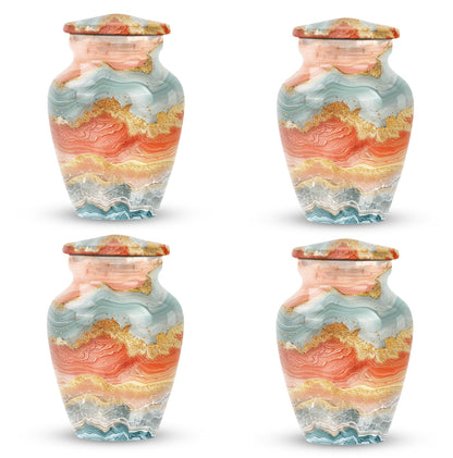 Classic 10-inch Vibrant Swirl Urn.