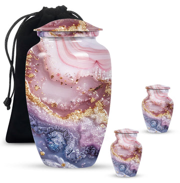 Large Urn with 2 Mini Urn