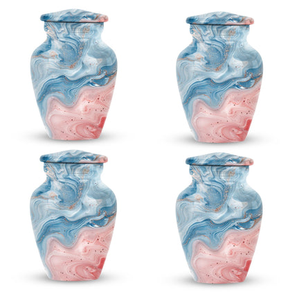 abstract memorial forever urn, adult human ashes