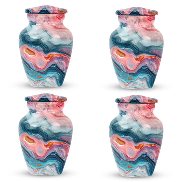 4 Keepsake 3 inch Urns