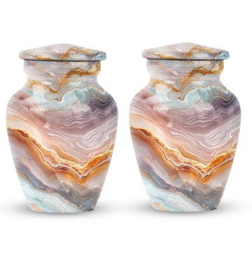2 Keepsake 3 inch Urns