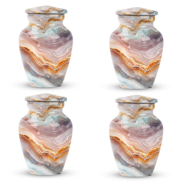 4 Keepsake 3 inch Urns