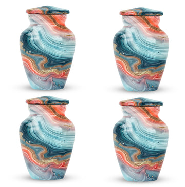 4 Keepsake 3 inch Urns