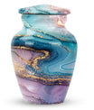 abstract memorial urn for women ashes with classic design