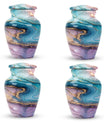 abstract memorial urn for women ashes with classic design