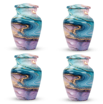abstract memorial urn for women ashes with classic design