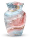 10-inch Abstract Urn, Classic Designed Cremation urn for ashes.