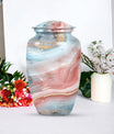 10-inch Abstract Urn, Classic Designed Cremation urn for ashes.