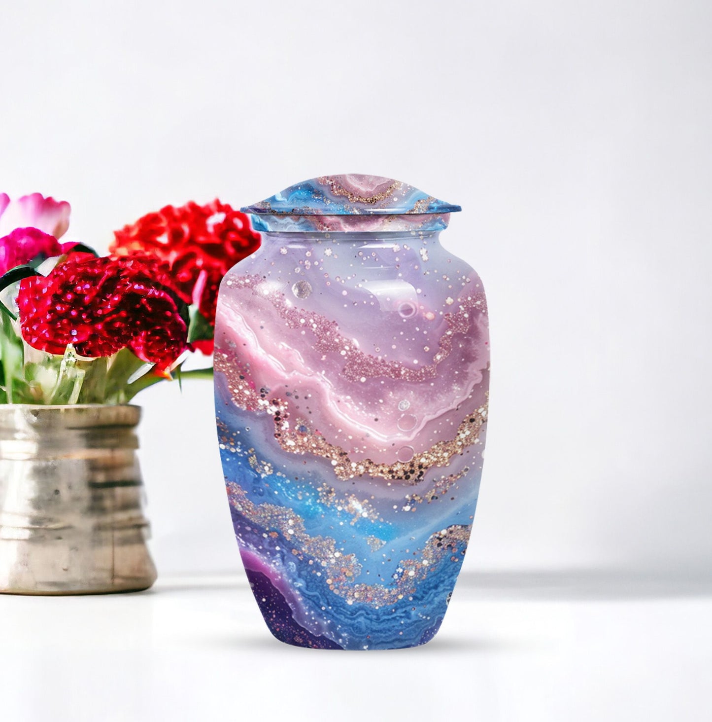 classic urn for cremation, suitable for women