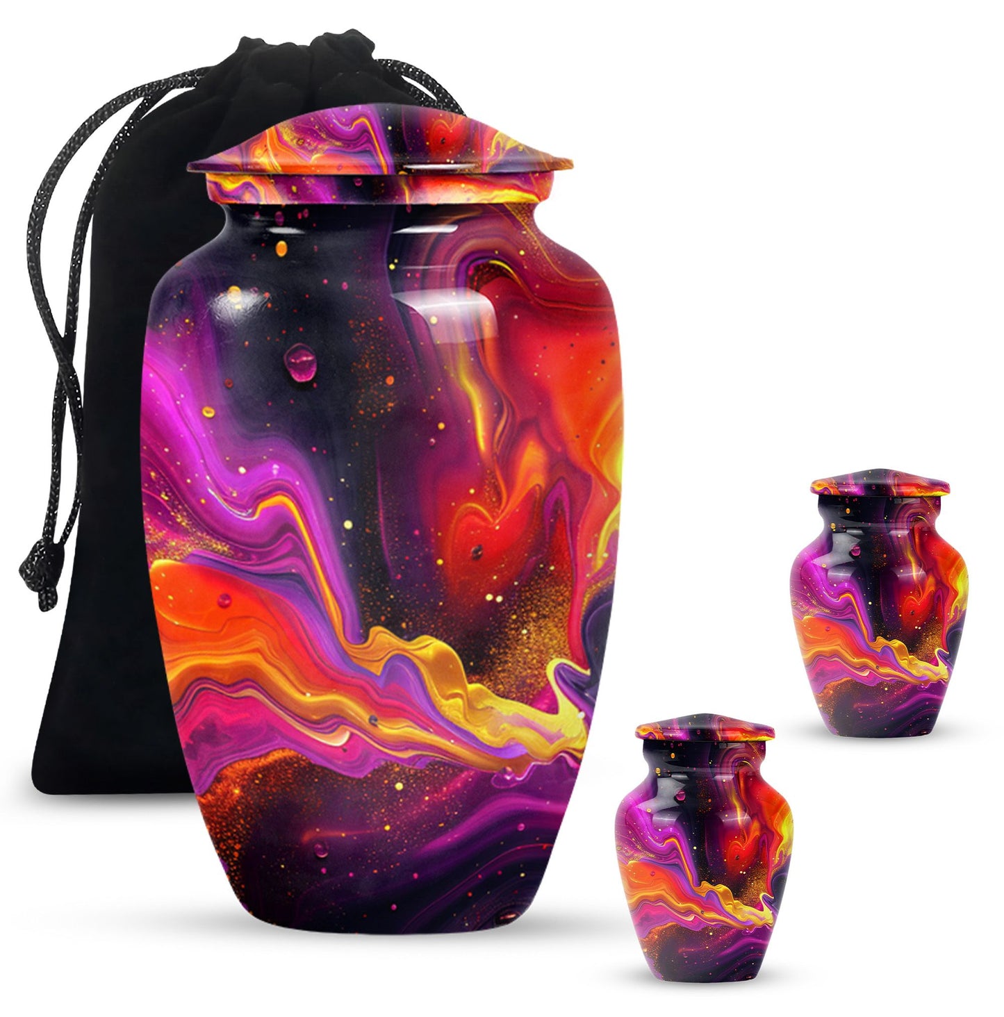 Abstract funeral urn.