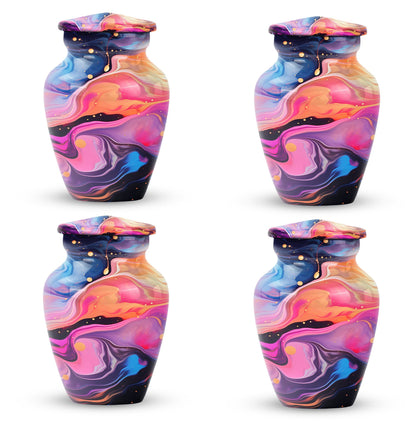 Abstract 10'' Large Classic Urn, ideal for memorial male.
