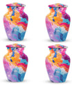 Abstract 10-inch Classic Urn for funeral decorative.