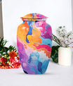 Abstract 10-inch Classic Urn for funeral decorative.