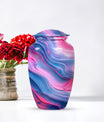 Abstract classic urn, memorial urns for adult female ashes