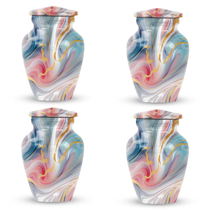  Classic abstract urn, burial urn for cremation ashes
