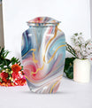  Classic abstract urn, burial urn for cremation ashes