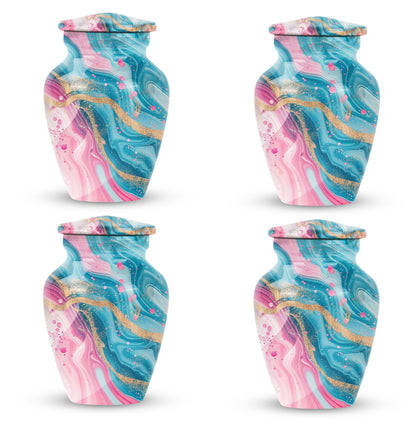 abstract classic urn for memorial use.