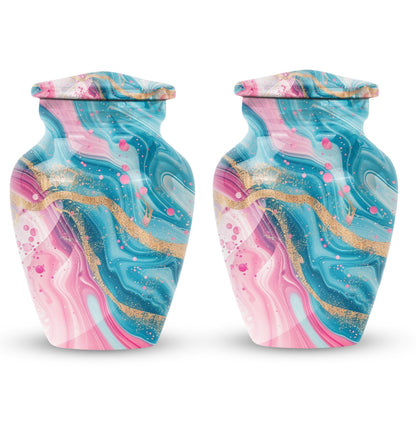 abstract classic urn for memorial use.