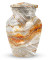 Vibrant Swirl 10 inch Classic Cremation Urn for Human Ashes