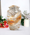 Vibrant Swirl 10 inch Classic Cremation Urn for Human Ashes