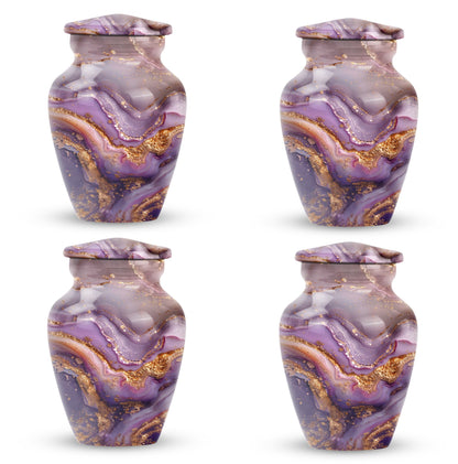 Vibrant Swirl Urn, a 10-inch Classic Design large cremation.
