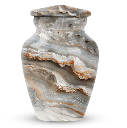 Vibrant Swirl Classic urn.
