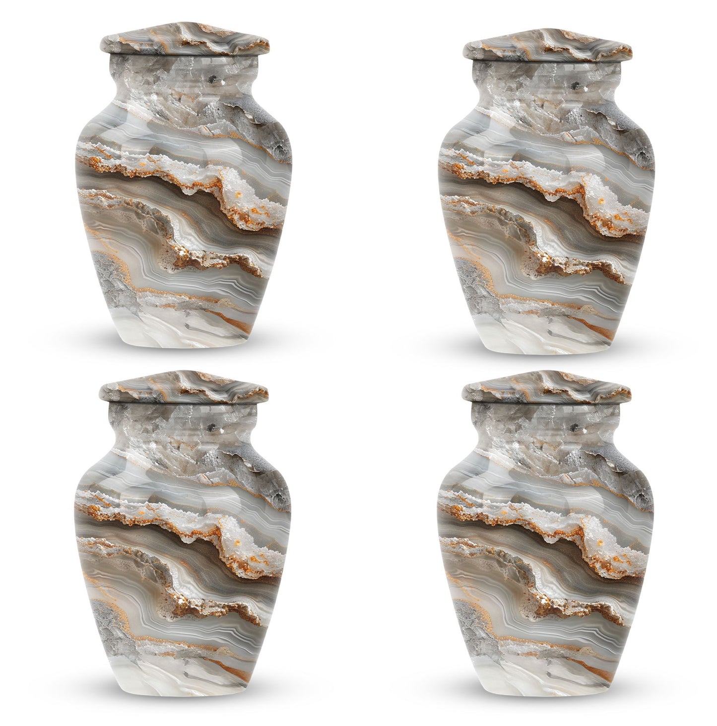 Vibrant Swirl Classic urn.