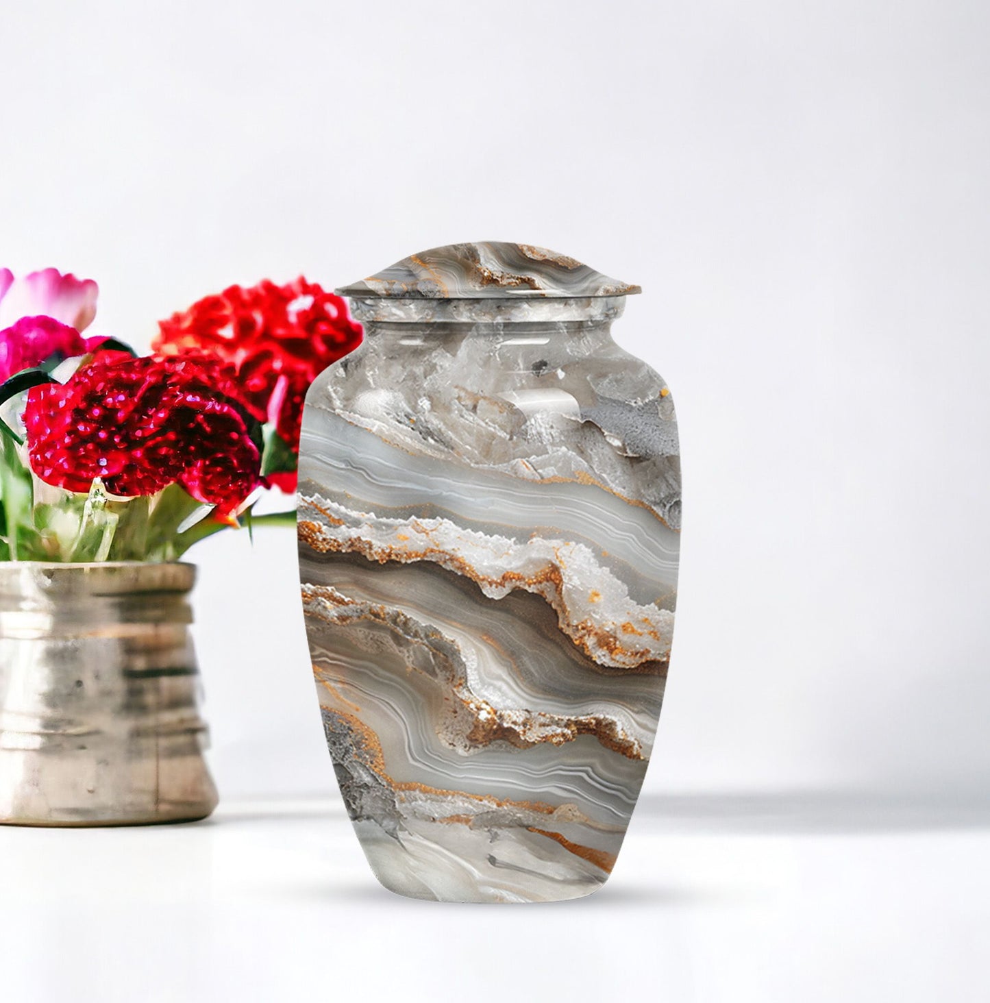 Vibrant Swirl Classic urn.