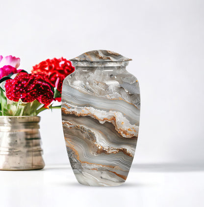 Vibrant Swirl Classic urn.