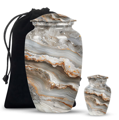 Vibrant Swirl Classic urn.