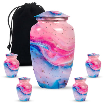 Large Urn with 4 Small Urn