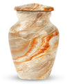 Vibrant Swirl Urn burial urn with Abstract Design