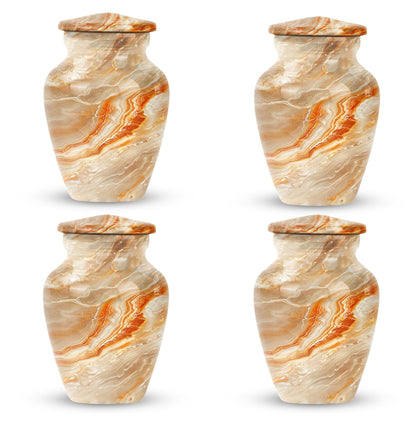Vibrant Swirl Urn burial urn with Abstract Design