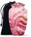 10-inch abstract designed classic cremation large urn