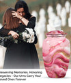 10-inch abstract designed classic cremation large urn
