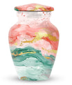 Classic 10 inch abstract urn, for adult ashes