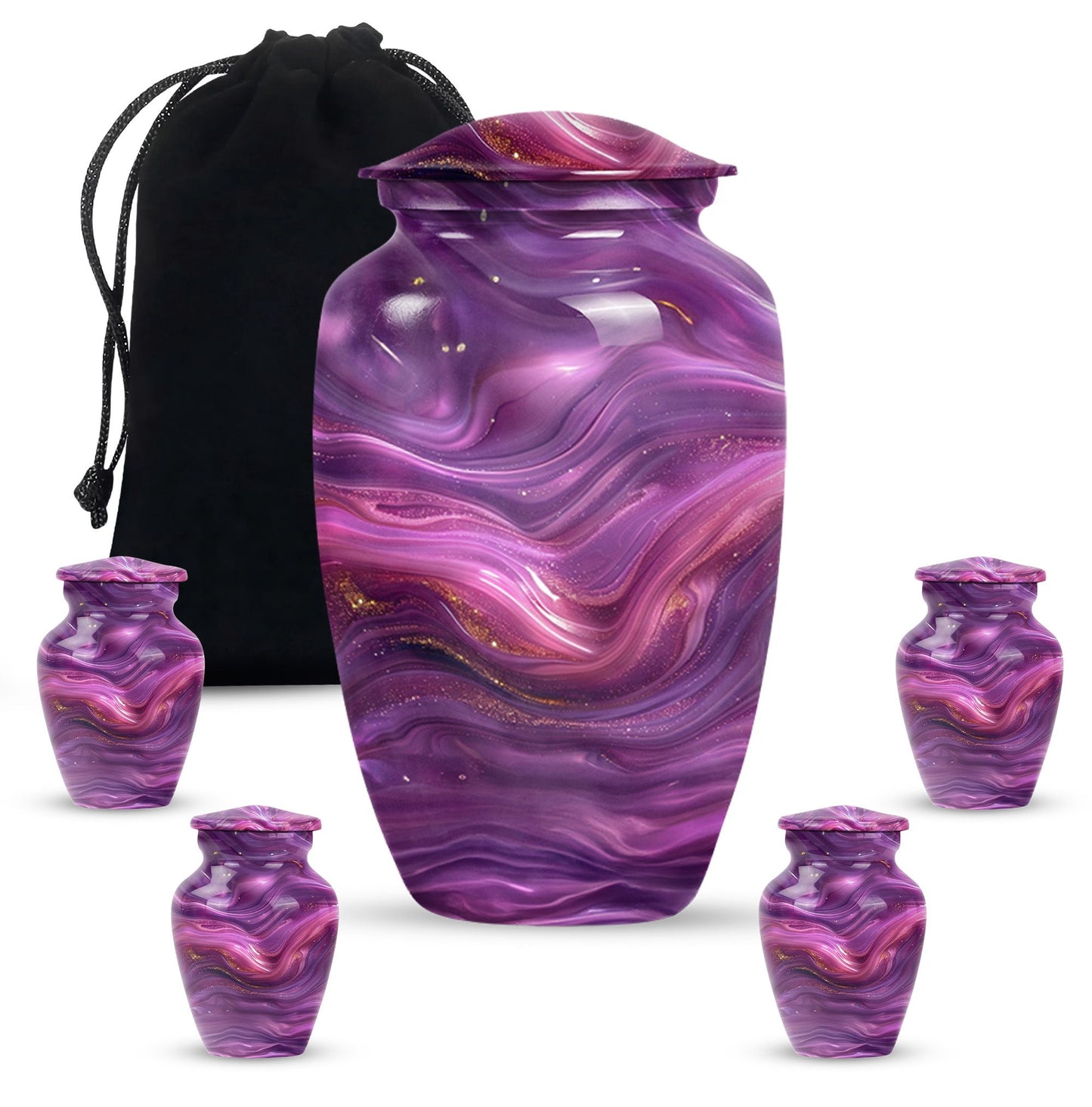 Abstract Urn, burial urn specially designed for adult female