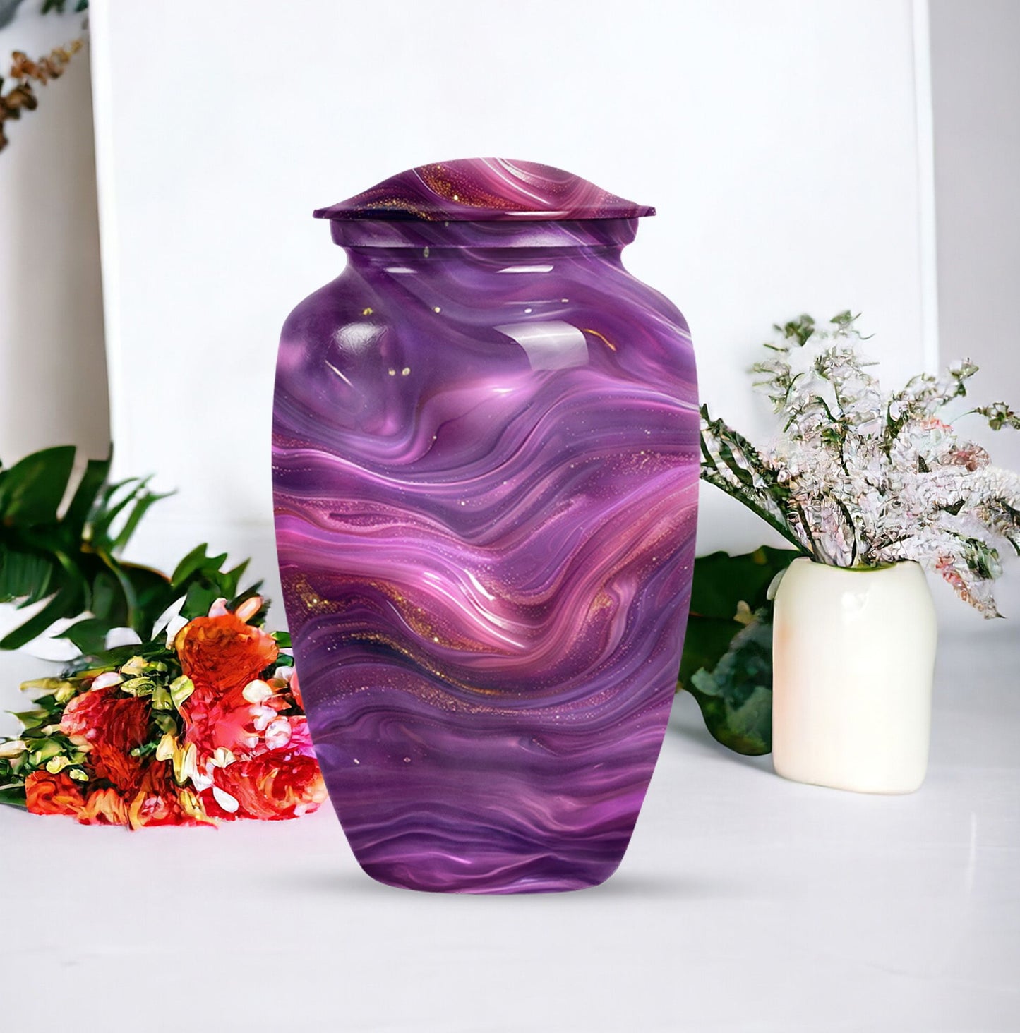 Abstract Urn, burial urn specially designed for adult female