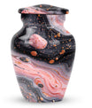 Classic 10-inch Abstract Urn, large cremation urn for human ashes
