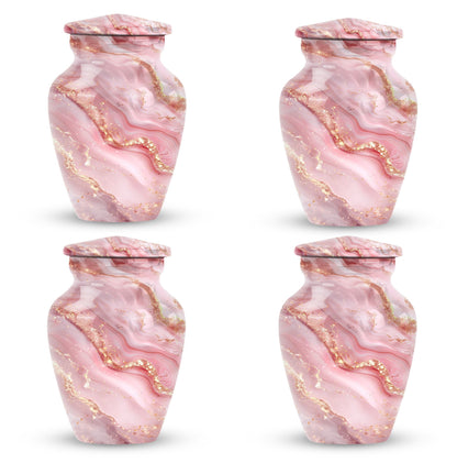 Abstract Urn with classic design for women's cremation.