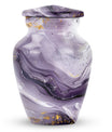 Colourful Swirl Urn for men's ashes.
