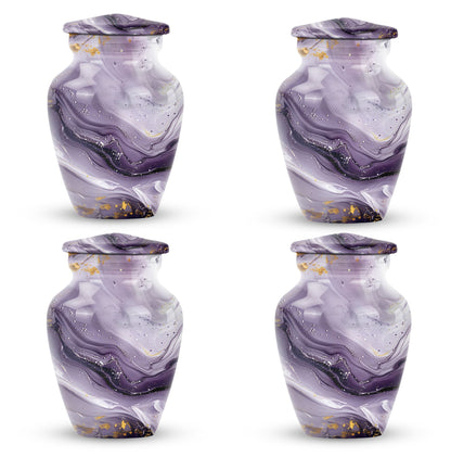 Colourful Swirl Urn for men's ashes.