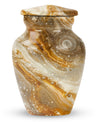 Abstract designed 10-inch Colourful Swirl Urn