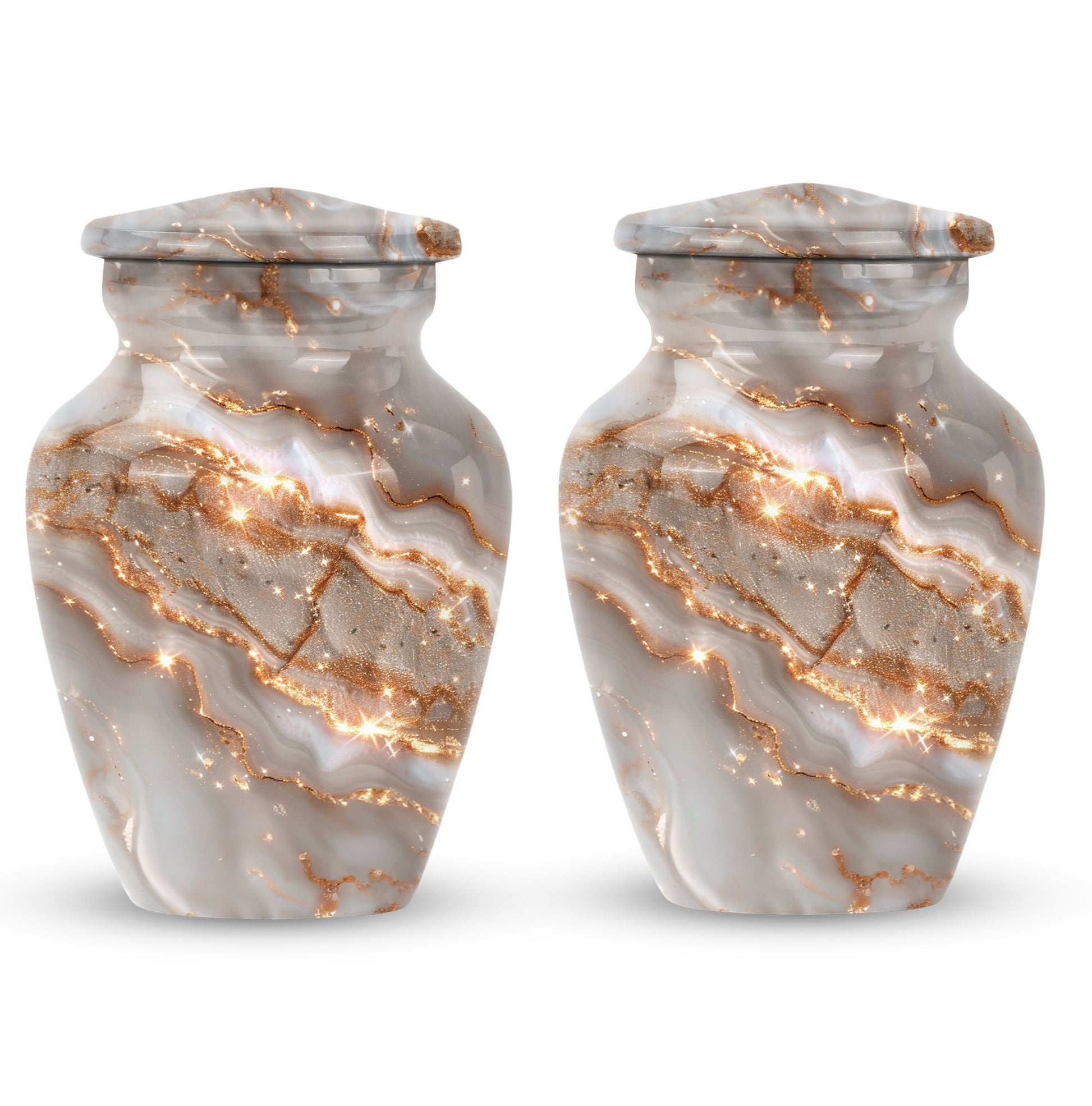 Colourful Swirl Urn, affordable cremation dad urn ashes