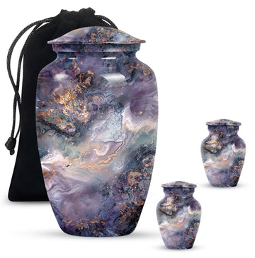 Large Urn with 2 Mini Urn