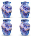 Abstract classic urn for adult male cremation.