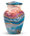 Classic 10-inch abstract urn perfect for adult human ashes