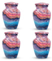 Abstract Urn, Classic Design Large Cremation Urn for male