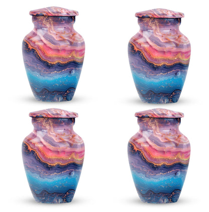 Abstract Urn, Classic Design Large Cremation Urn for male